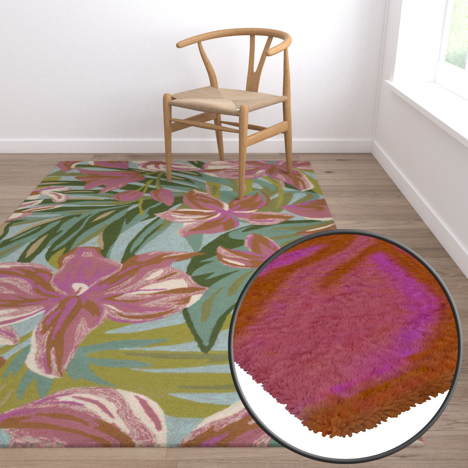 Rug Set 1042 3D model_5