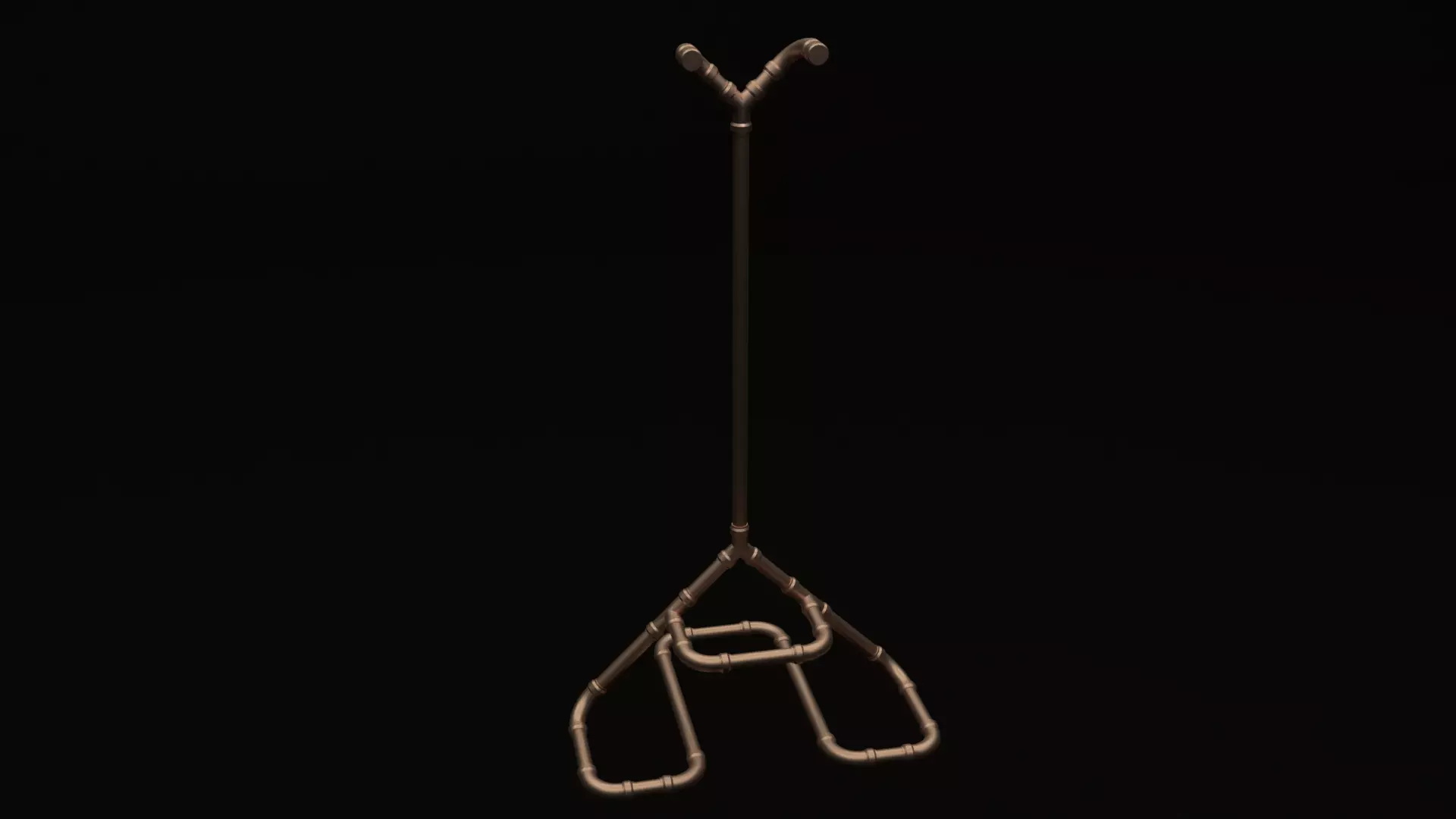 Guitar stand Free 3D model