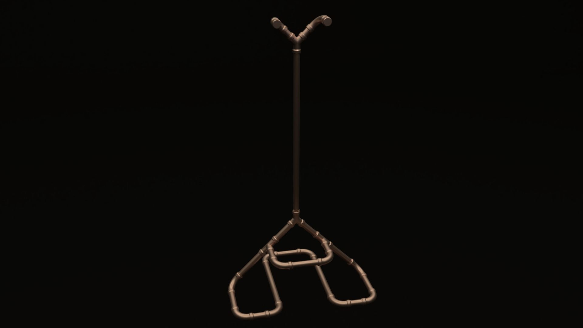 Guitar stand free 3D model CGTrader