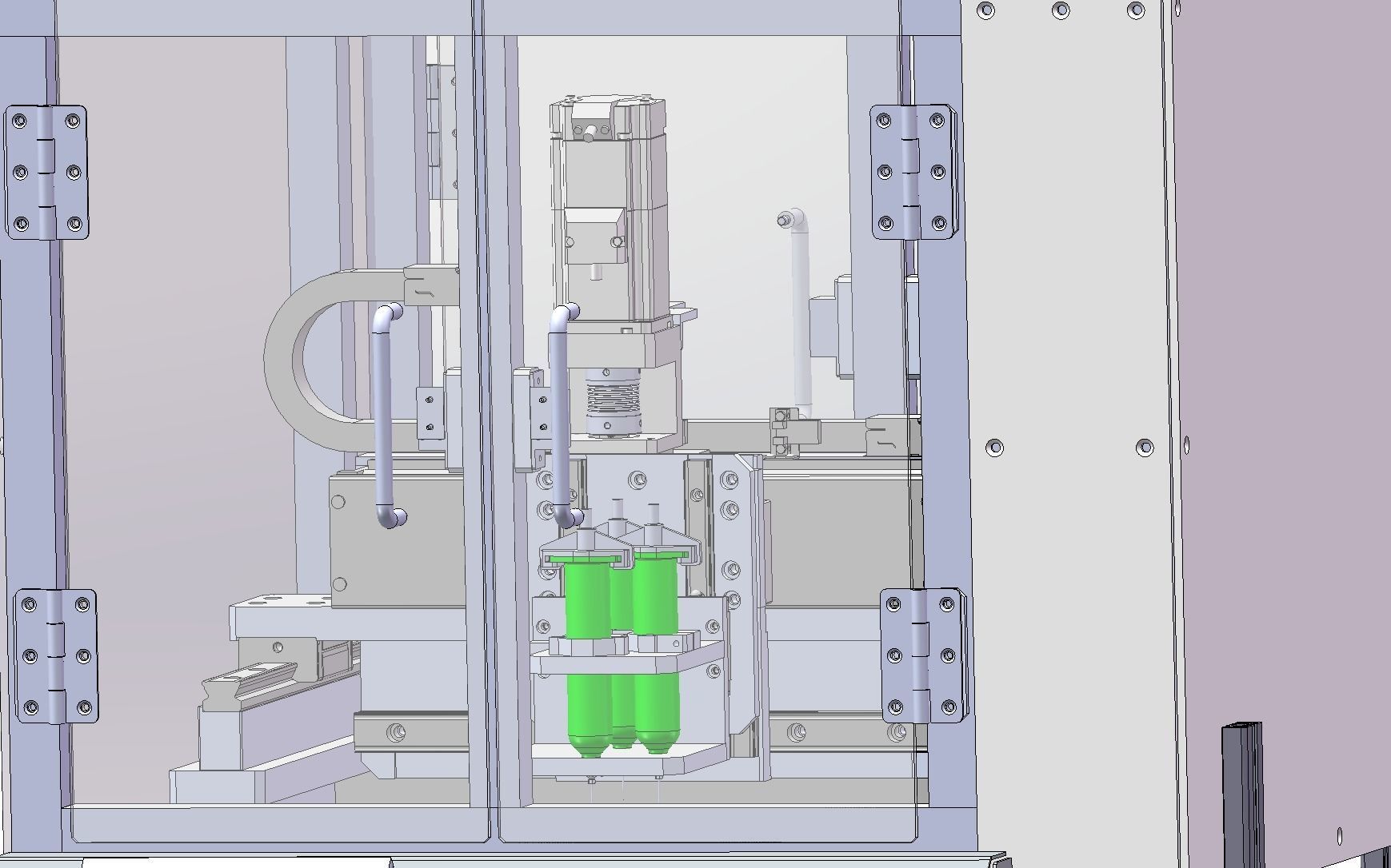 Automatic screw machine production line 3D model_10