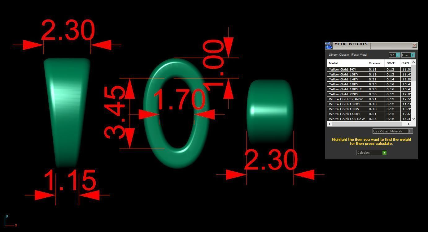 Hanger bails 3D print model_9