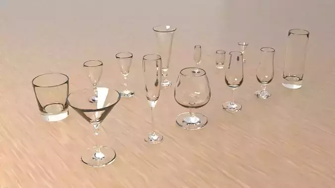 Wine glasses