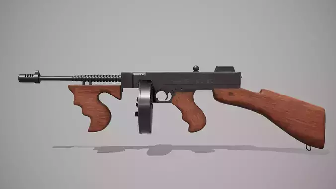 Thompson submachine gun