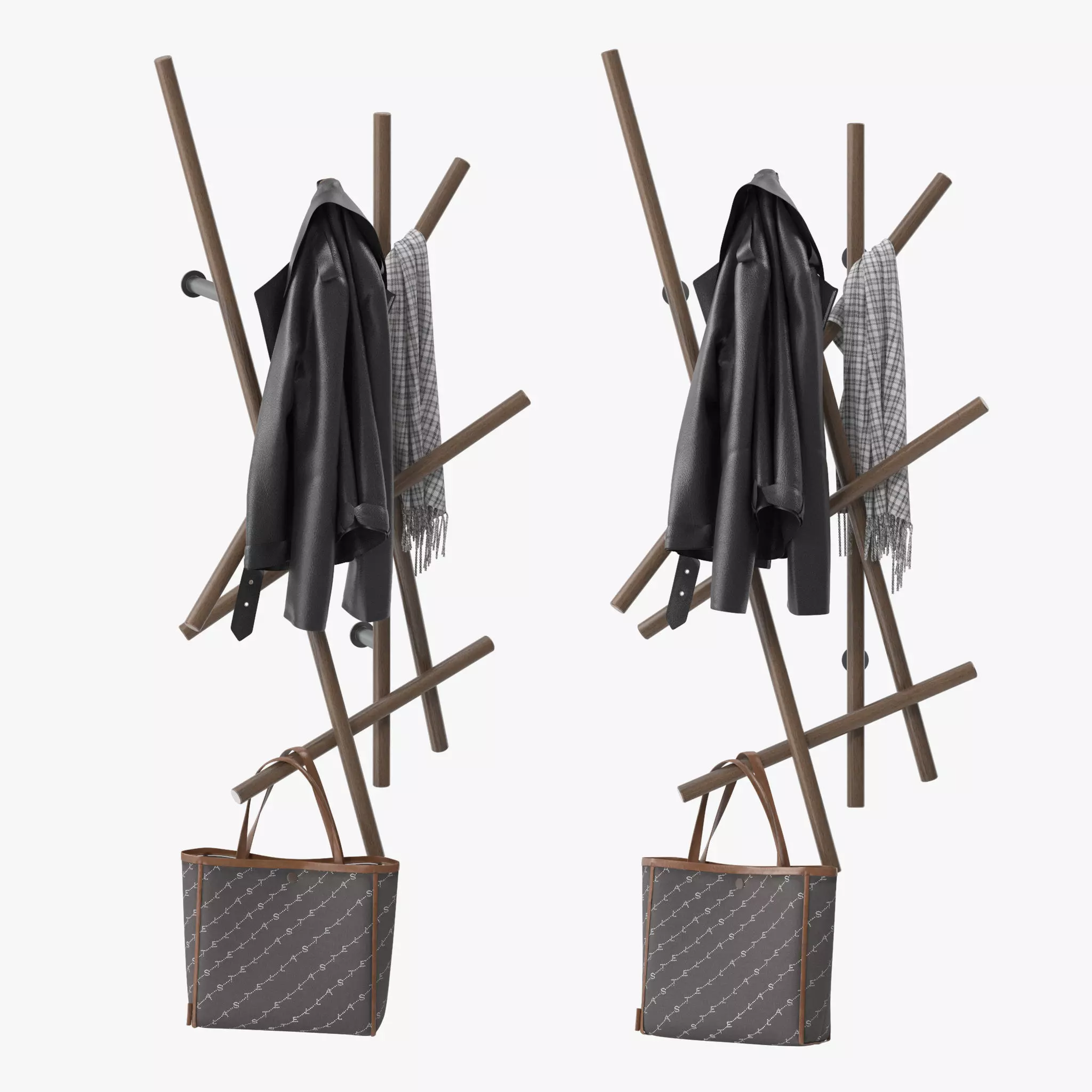 Porada Sketch Coat Rack 3D model_0