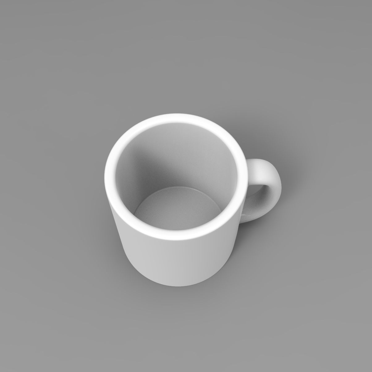 3D Cup model coffee mug - coffee mug Low-poly 3D model_3