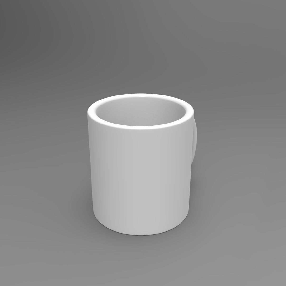 3D Cup model coffee mug - coffee mug Low-poly 3D model_2