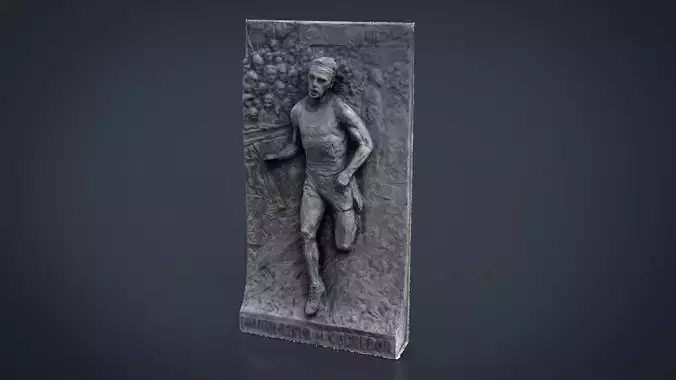 The Runner Monument 3D model