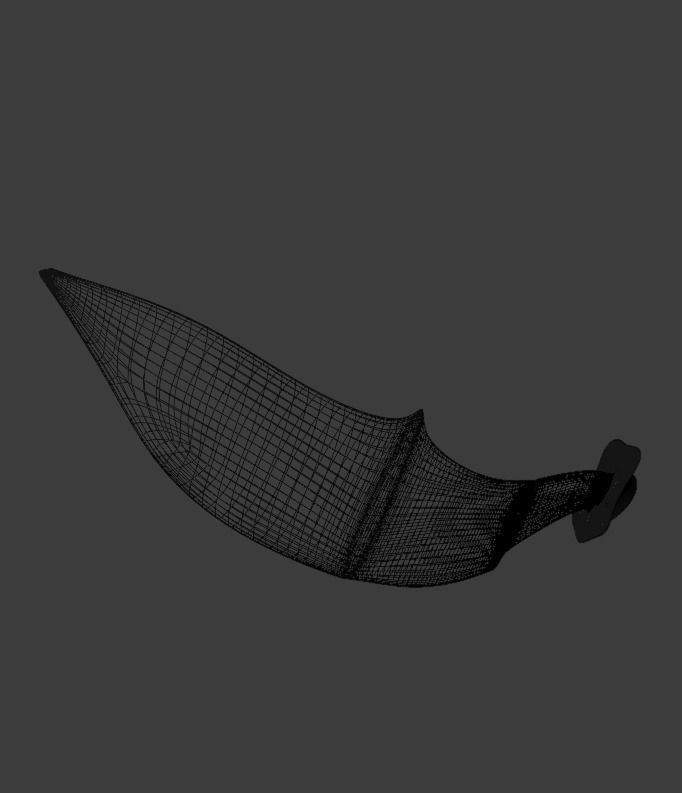 Persian Blade Free 3D model_5