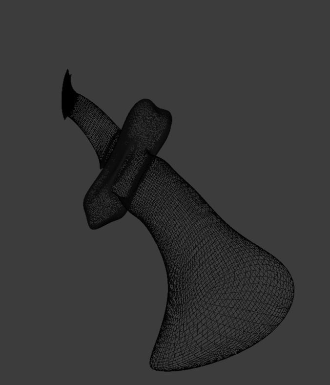 Persian Blade Free 3D model_6