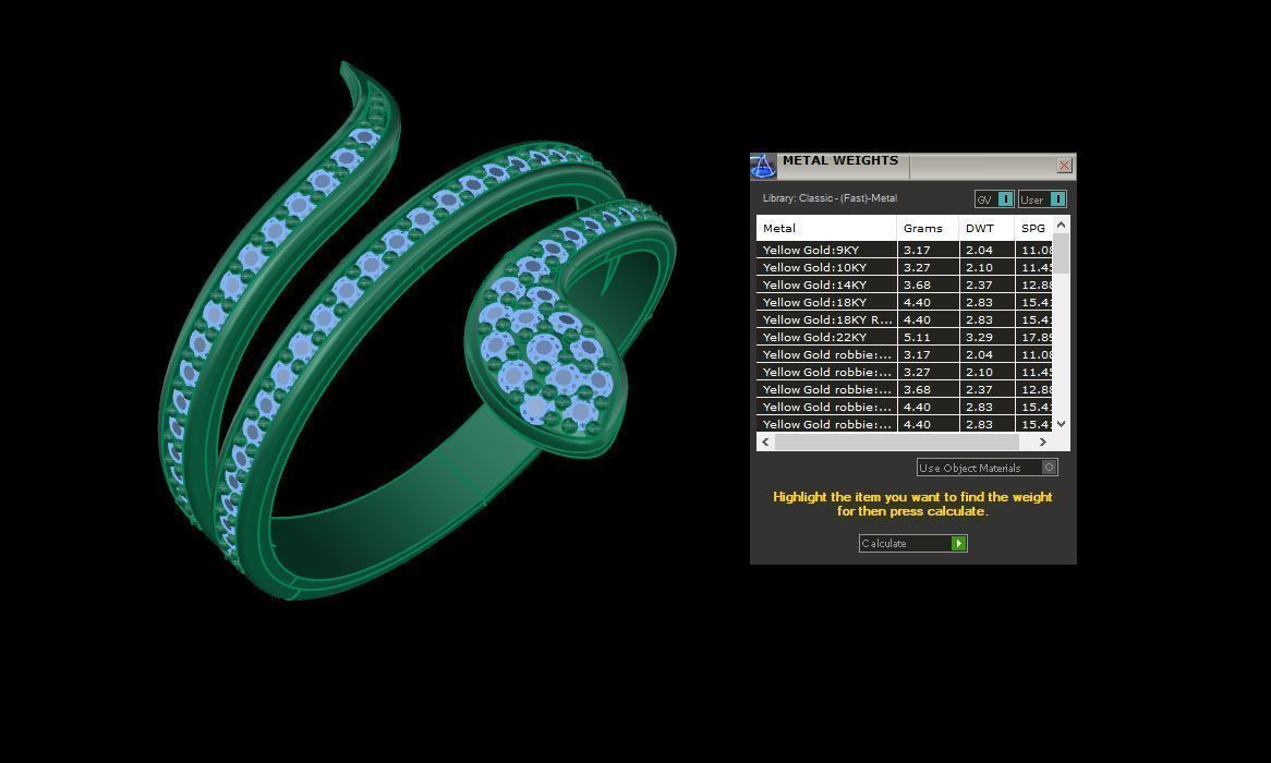 Ring 005 3D print model_4