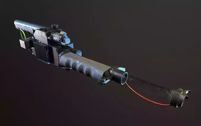 Proton Gun Ghostbusters 3D model