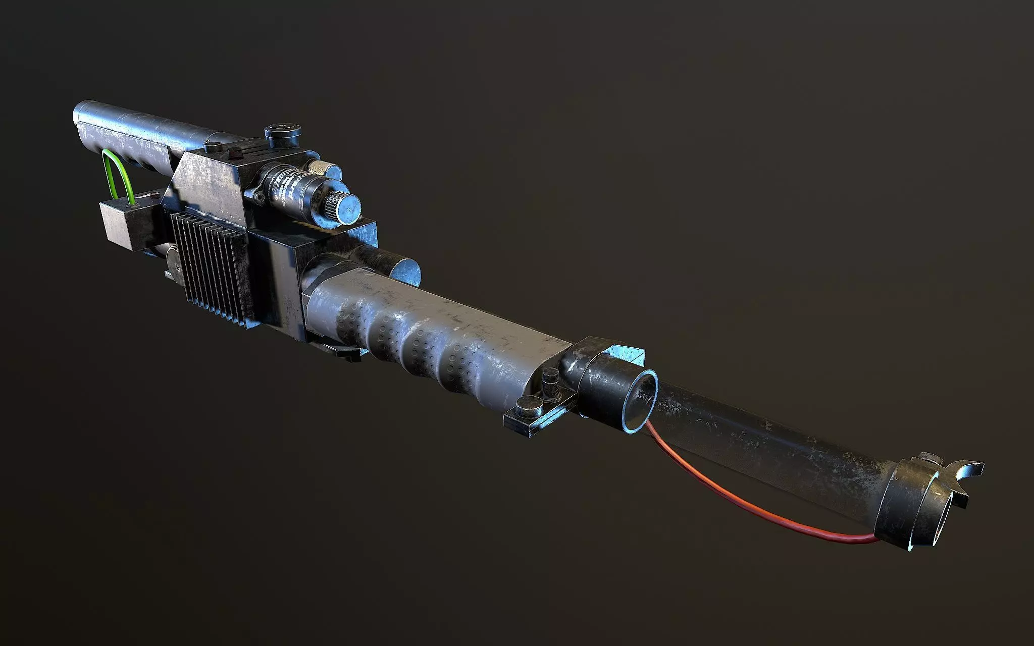 Proton Gun Ghostbusters 3D model_0