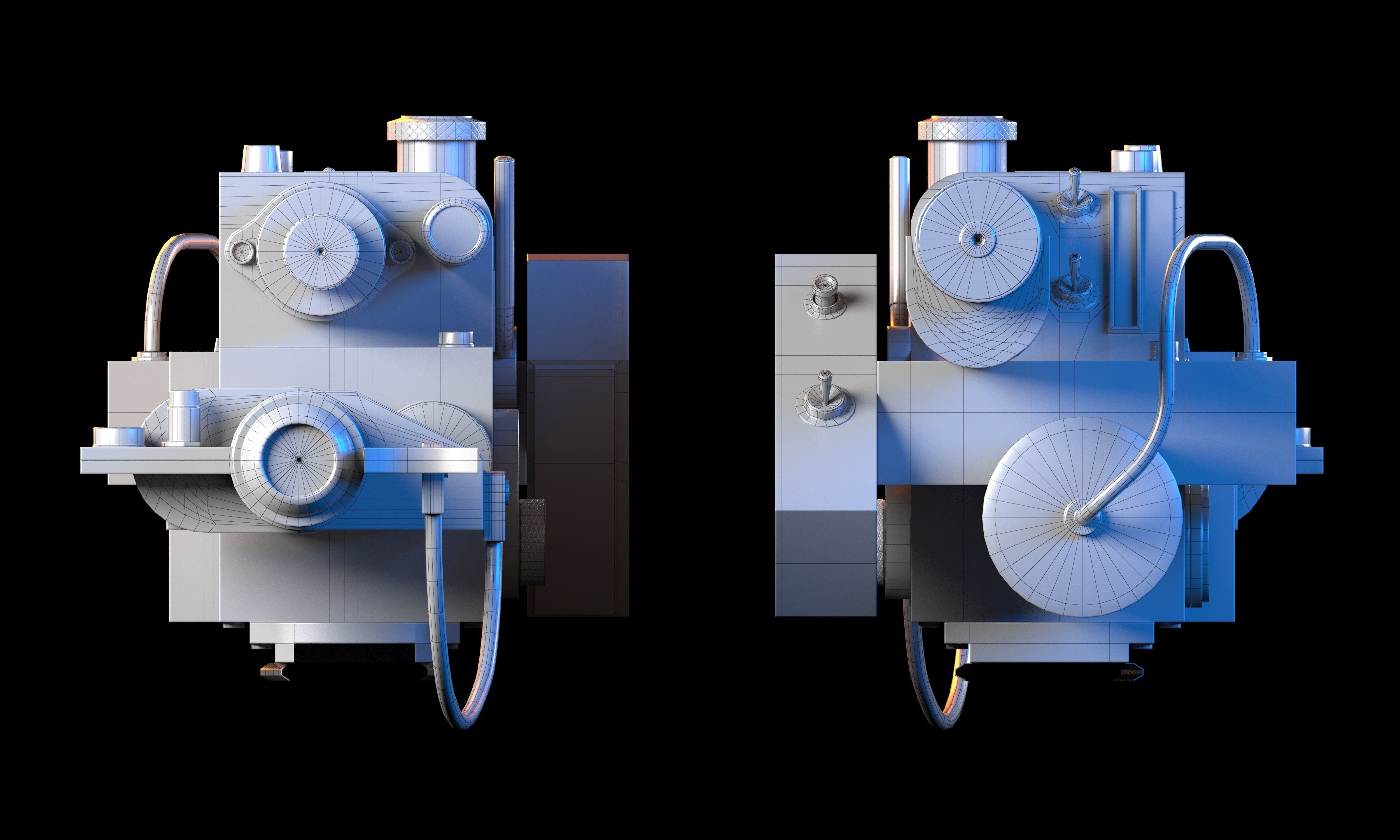 Proton Gun Ghostbusters 3D model_11