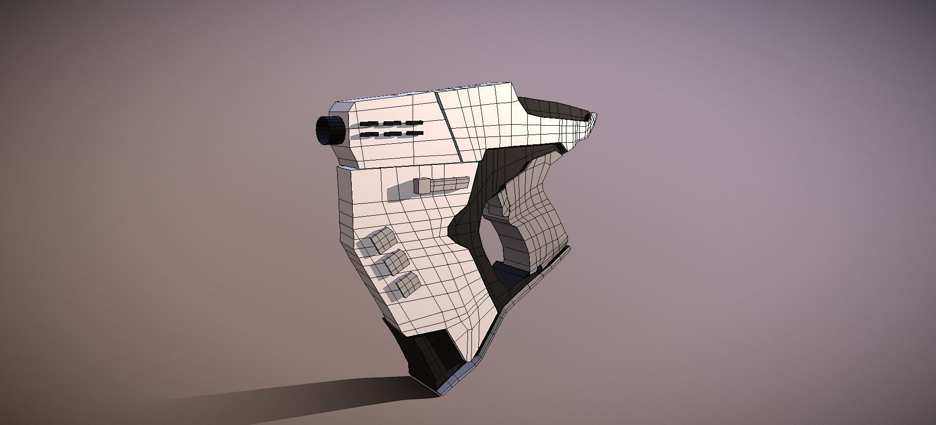 Overwatch Tracer Gun 3D model_80