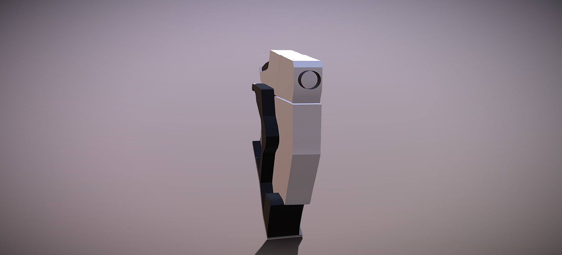 Overwatch Tracer Gun 3D model_3