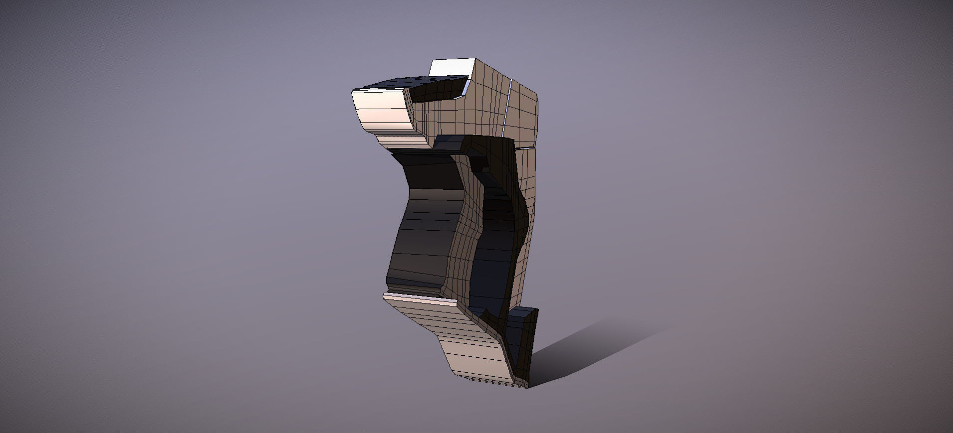 Overwatch Tracer Gun 3D model_71