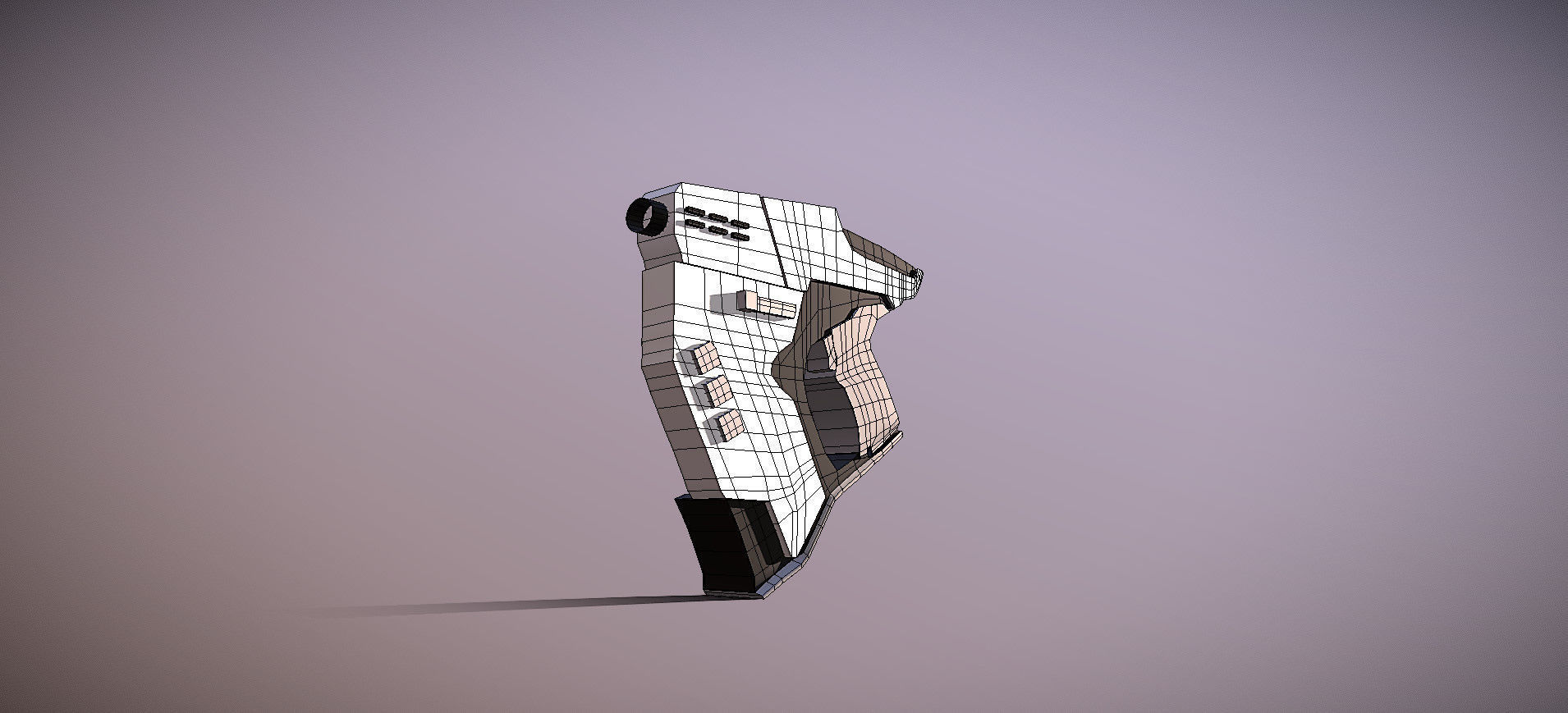 Overwatch Tracer Gun 3D model_82