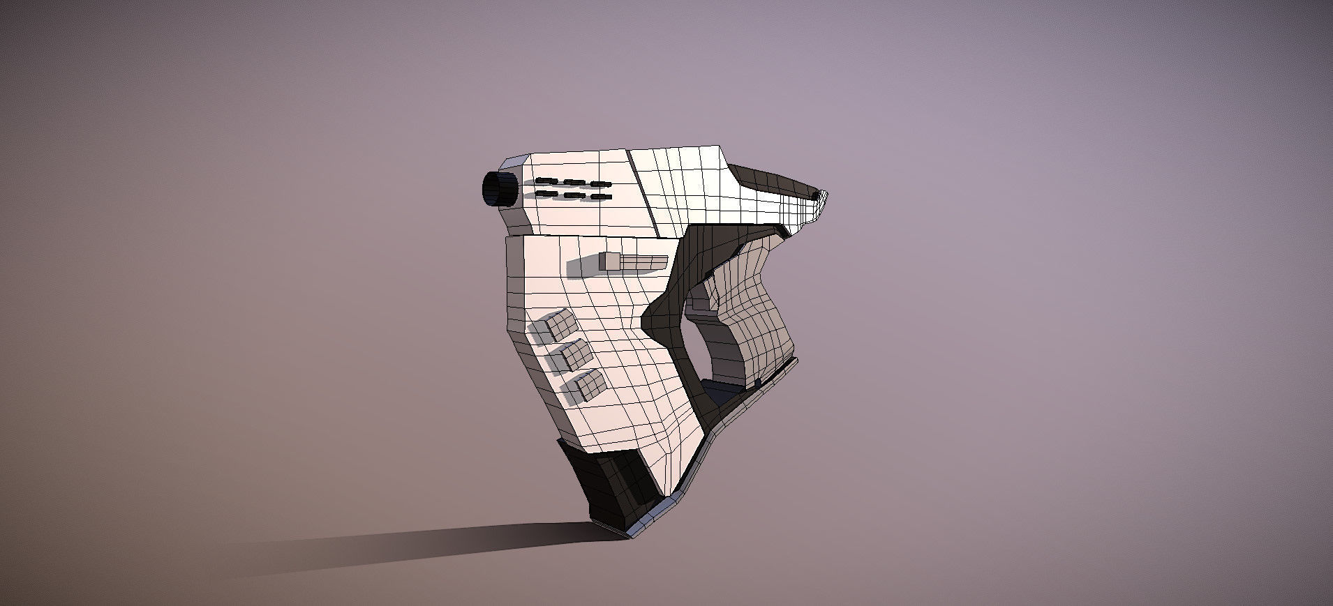 Overwatch Tracer Gun 3D model_93