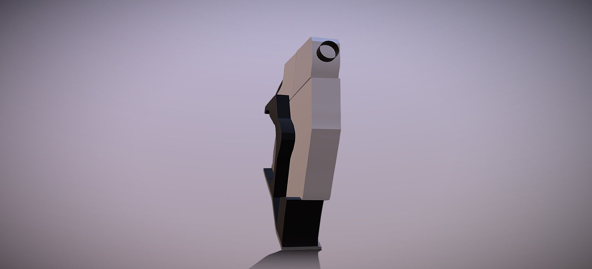 Overwatch Tracer Gun 3D model_25