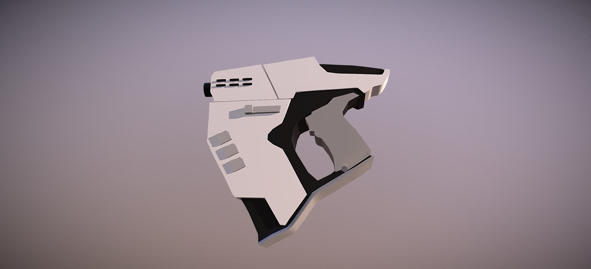 Overwatch Tracer Gun 3D model_13