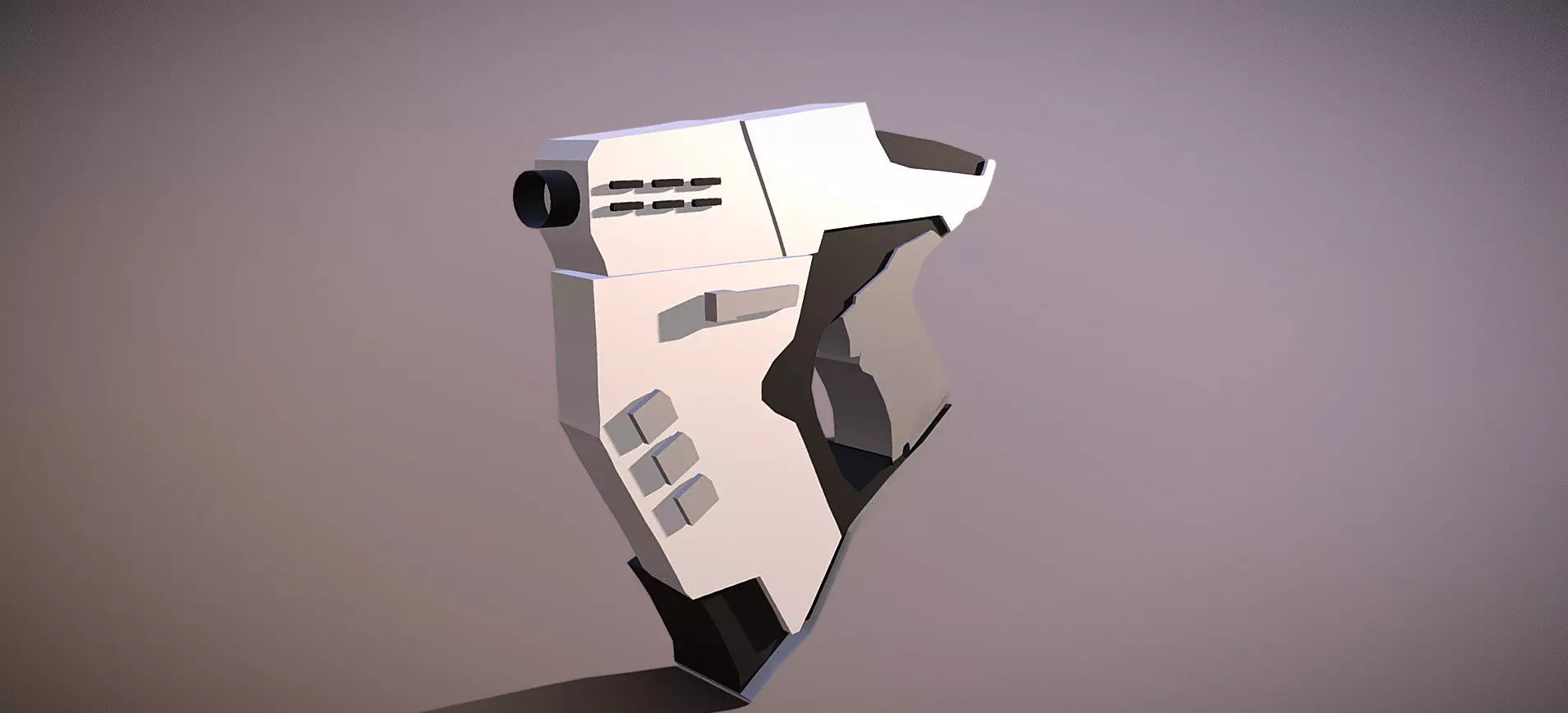 Overwatch Tracer Gun 3D model_0