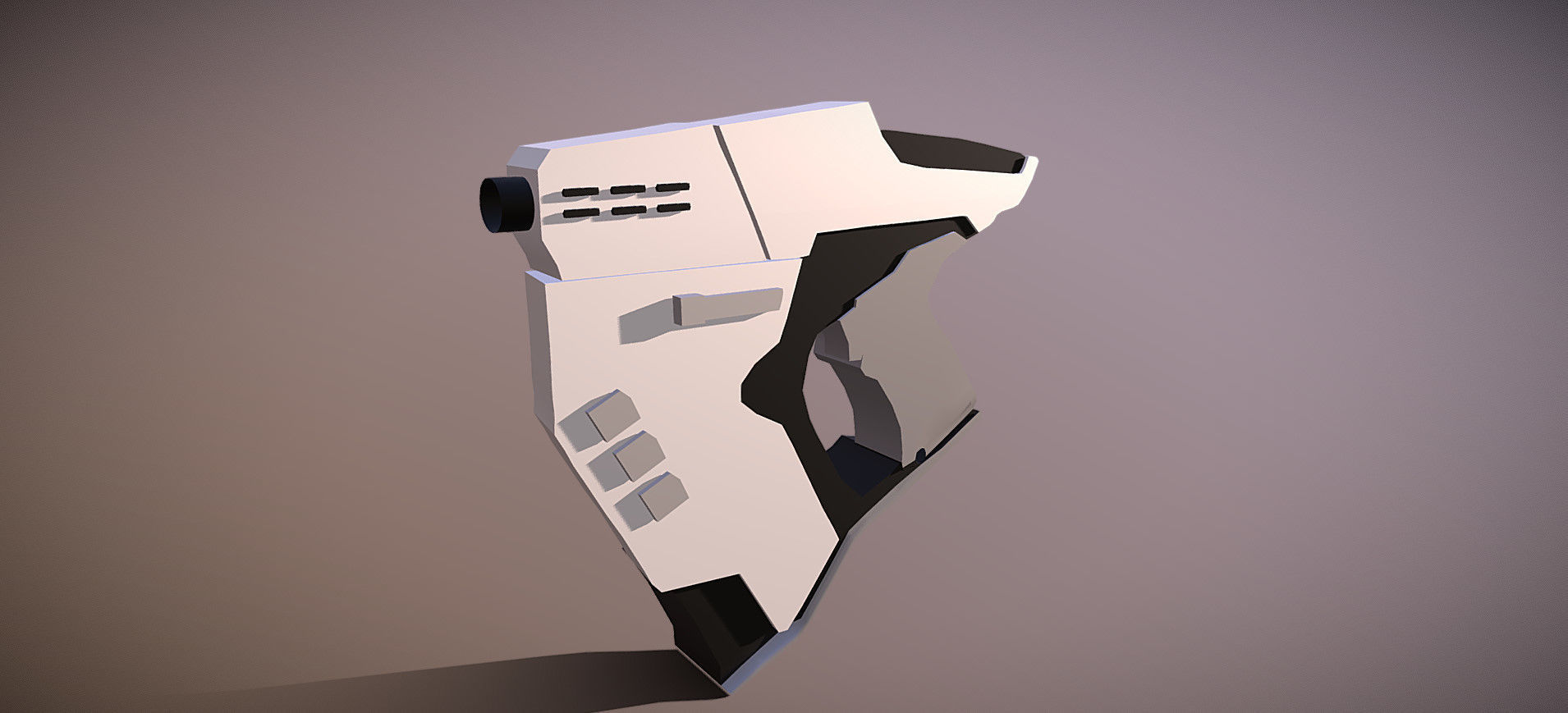 Overwatch Tracer Gun 3D model_12