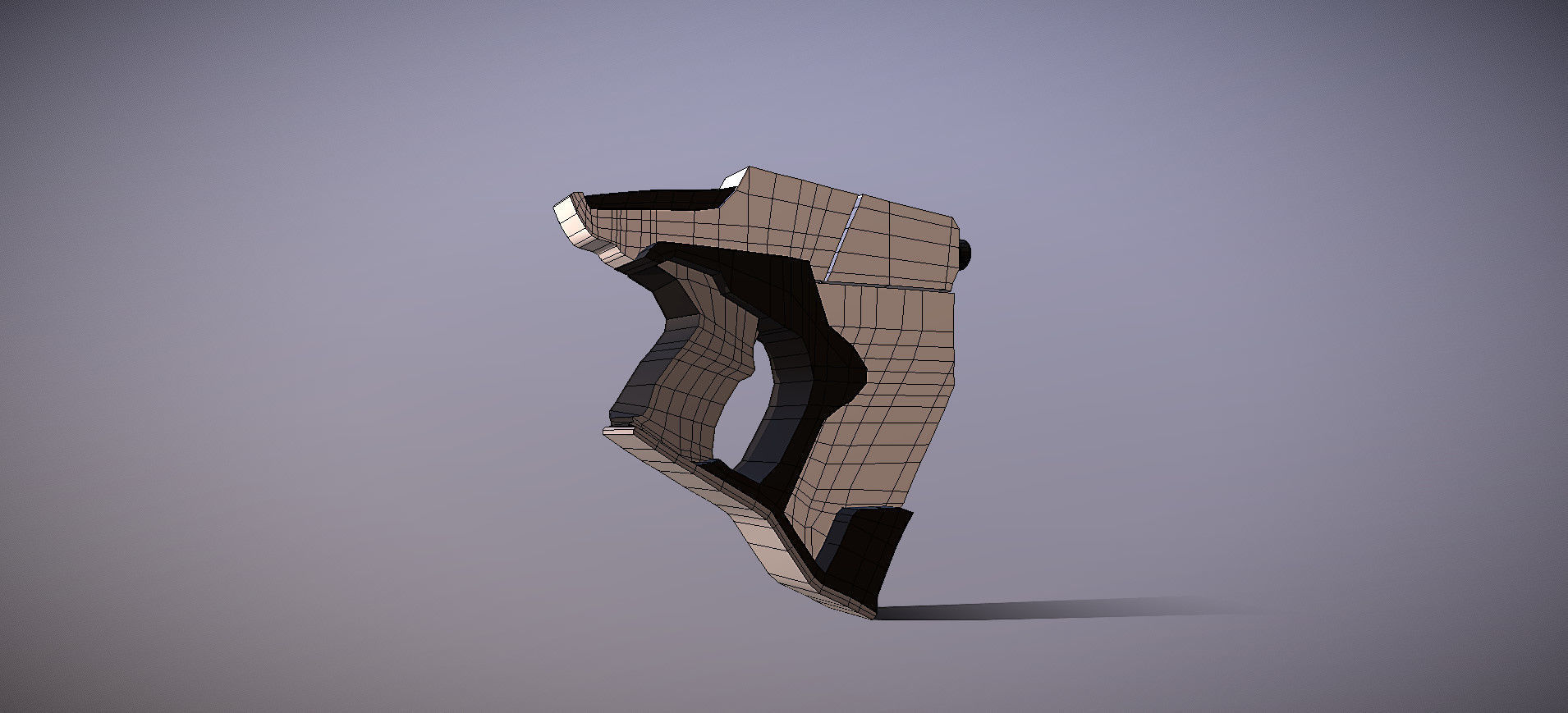 Overwatch Tracer Gun 3D model_87