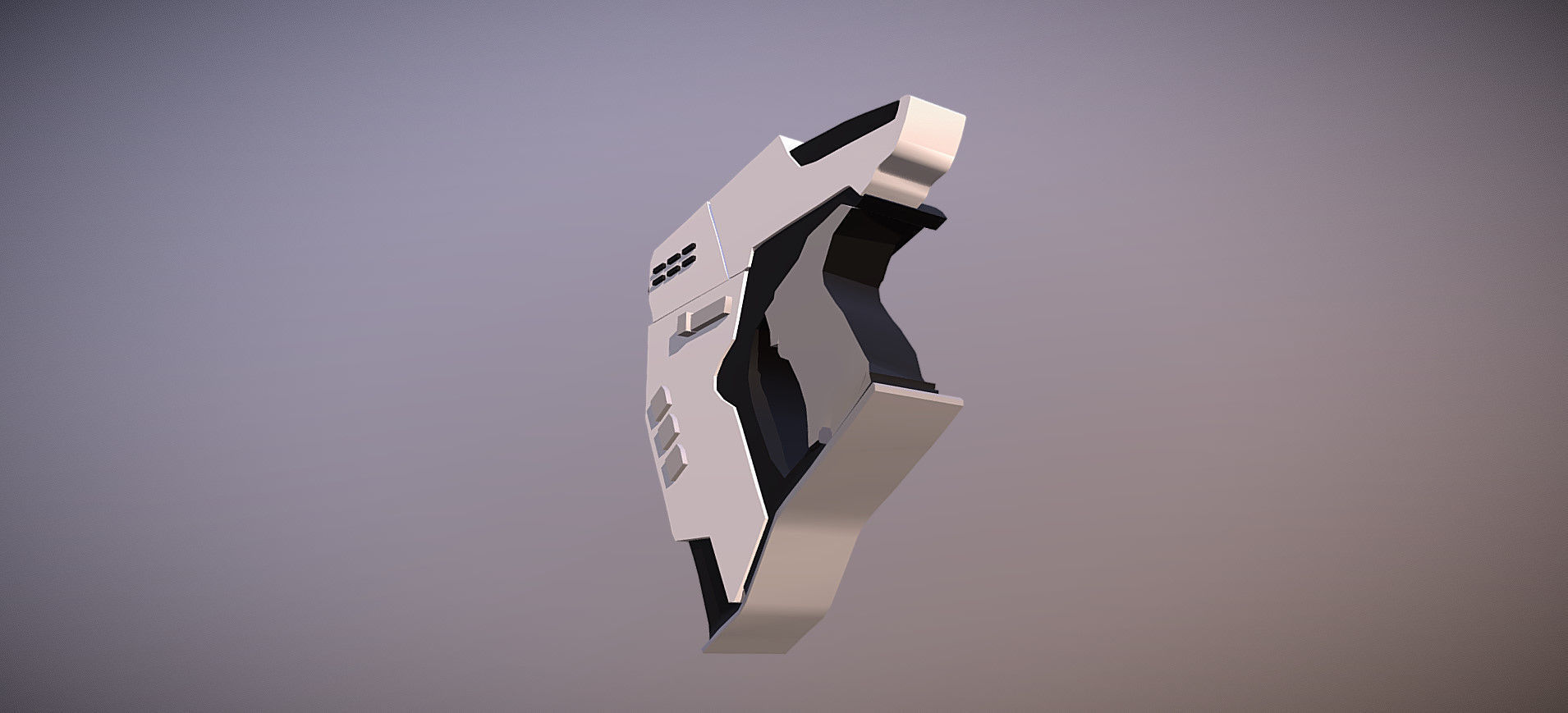 Overwatch Tracer Gun 3D model_15