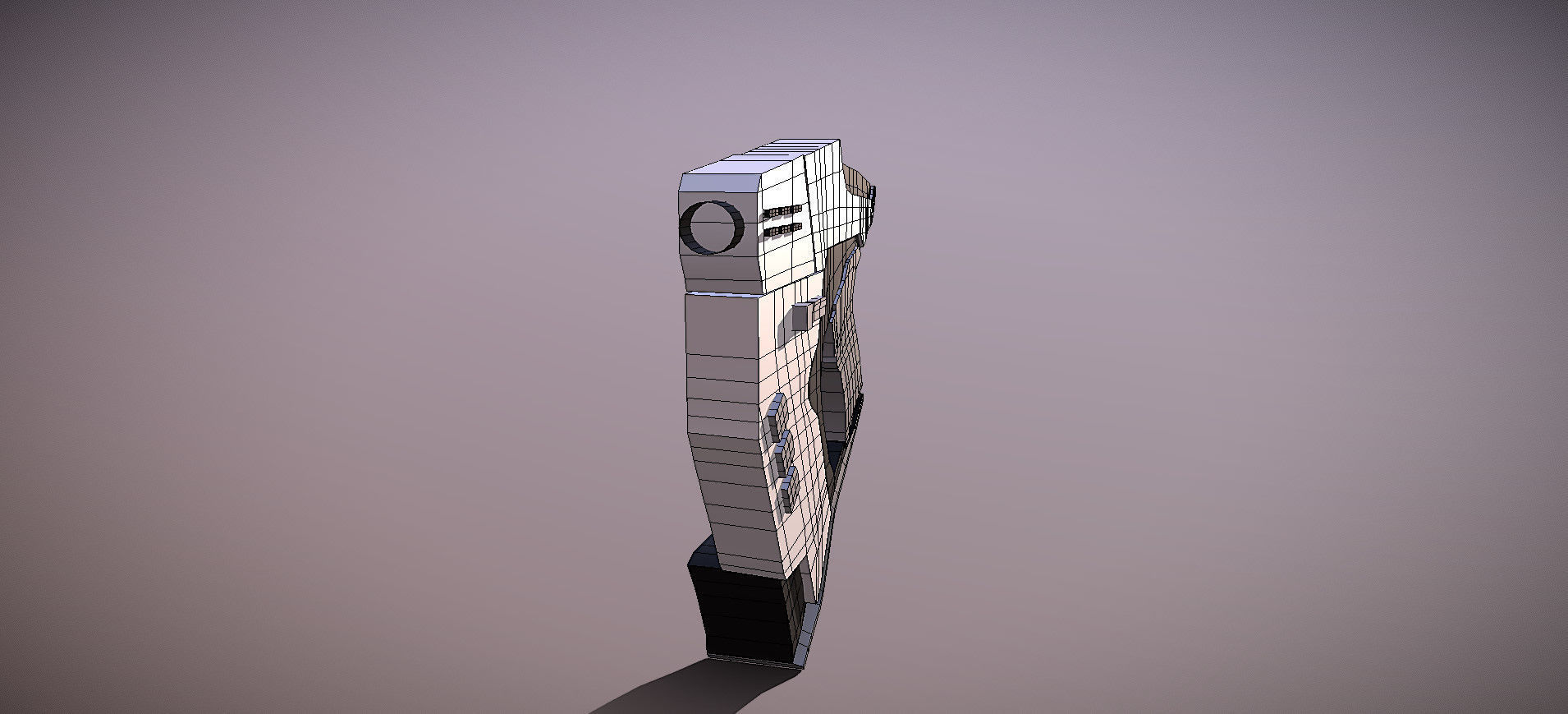 Overwatch Tracer Gun 3D model_77