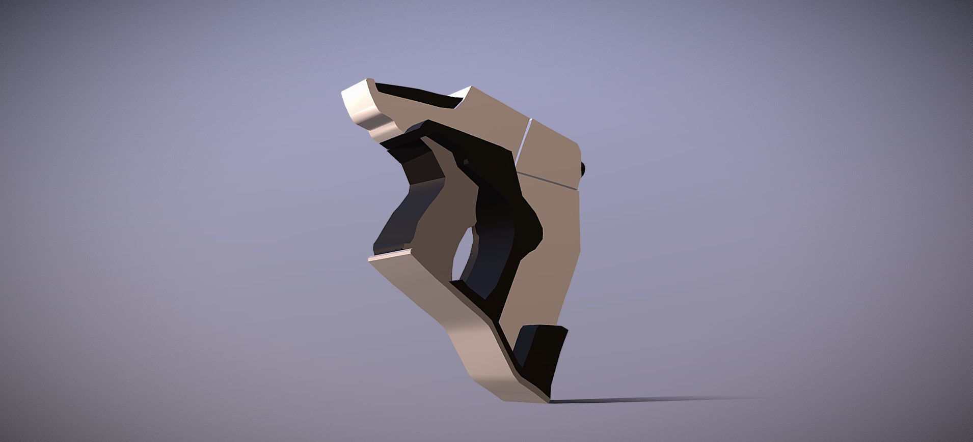 Overwatch Tracer Gun 3D model_19