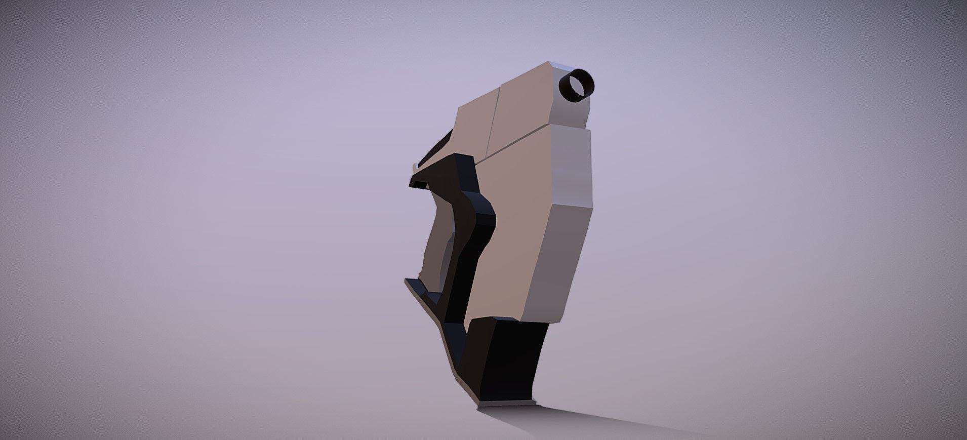 Overwatch Tracer Gun 3D model_24