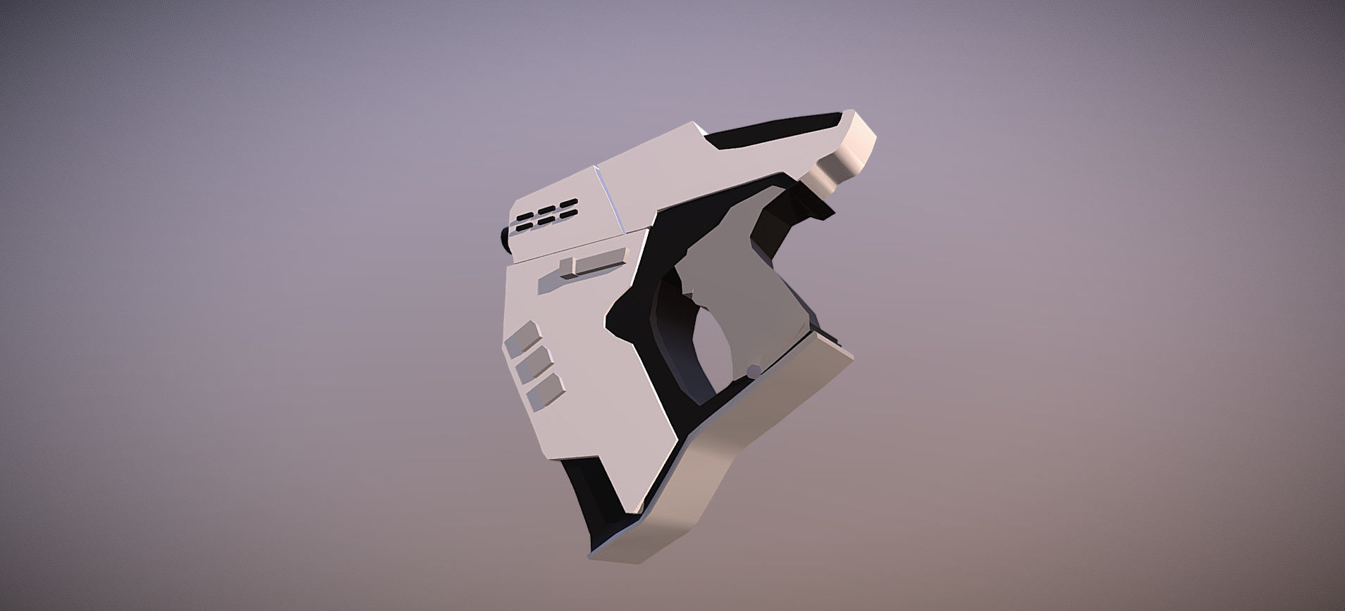 Overwatch Tracer Gun 3D model_14