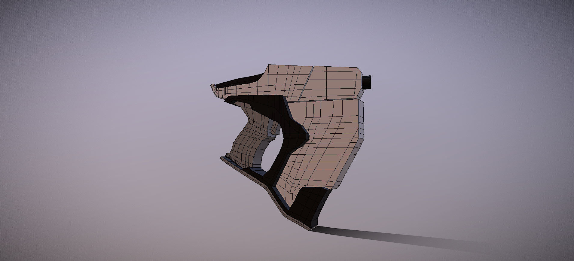 Overwatch Tracer Gun 3D model_88