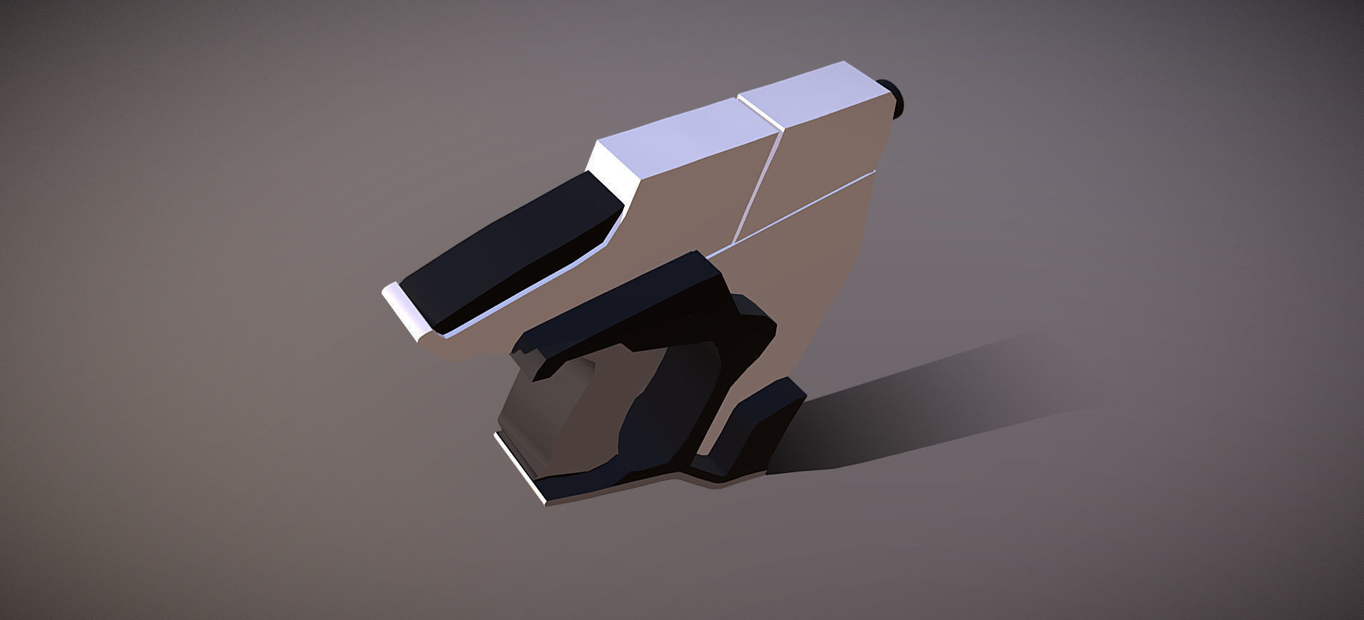 Overwatch Tracer Gun 3D model_36