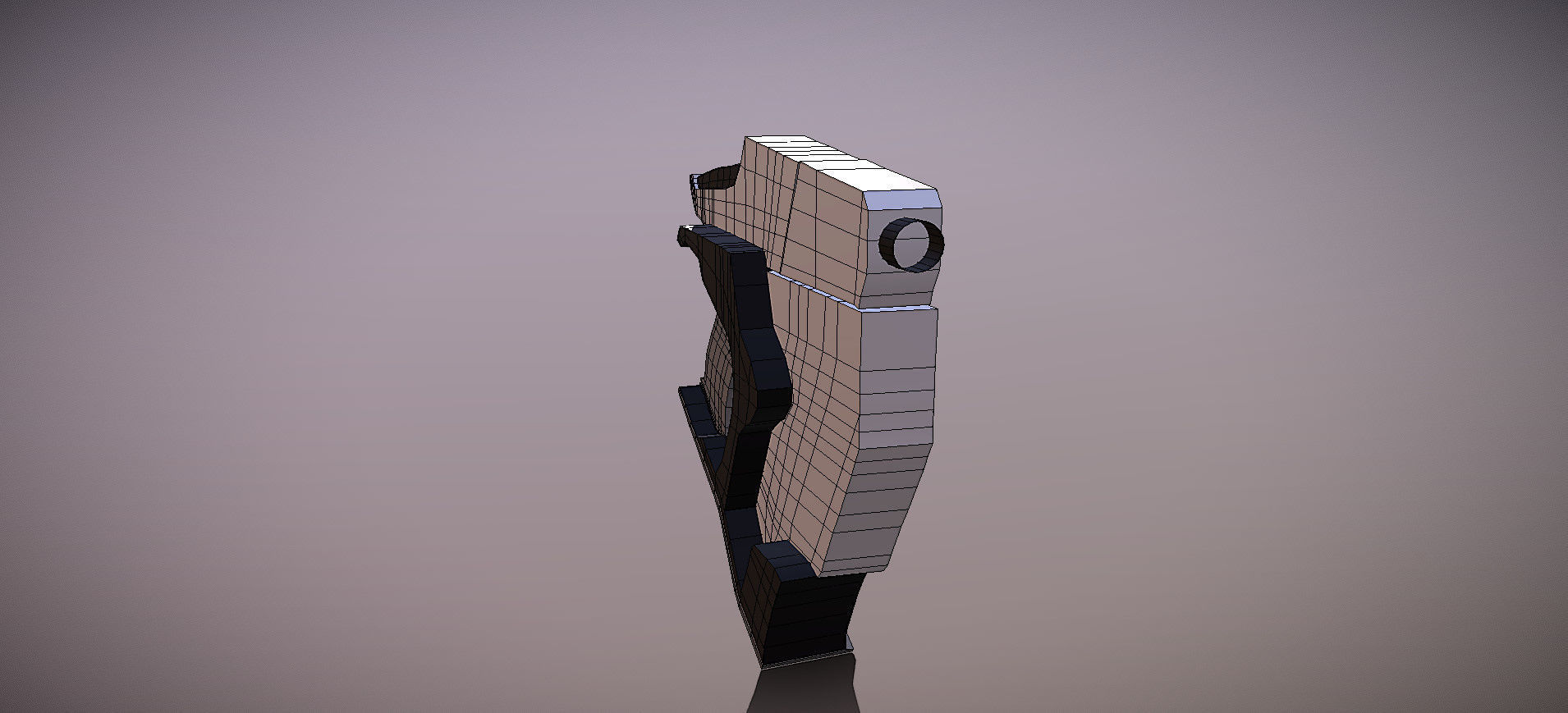 Overwatch Tracer Gun 3D model_76