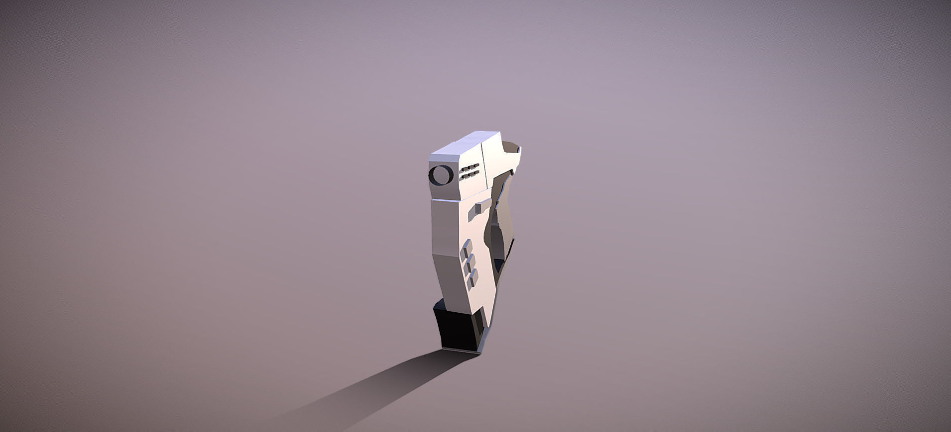 Overwatch Tracer Gun 3D model_60