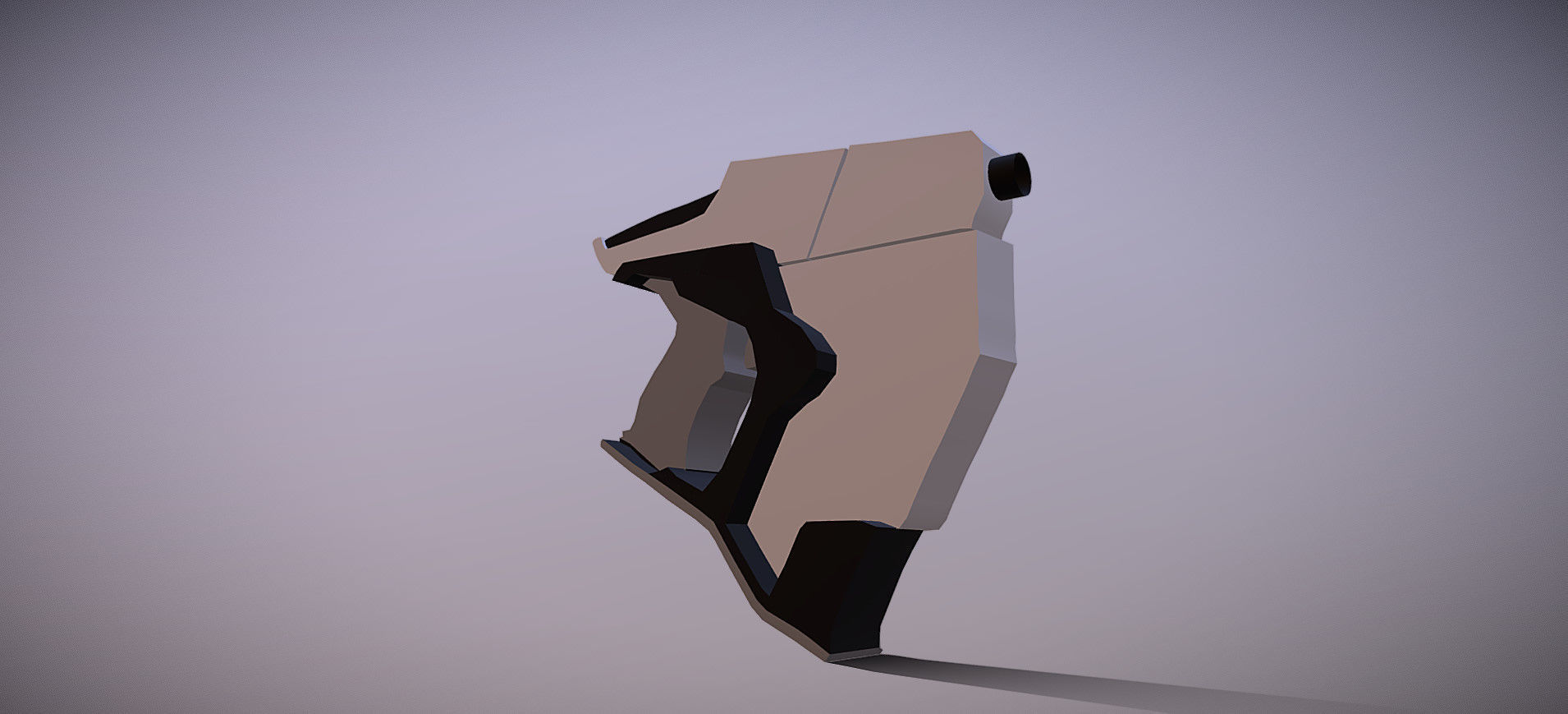 Overwatch Tracer Gun 3D model_22