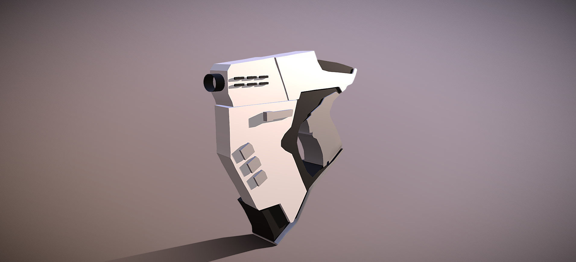 Overwatch Tracer Gun 3D model_9