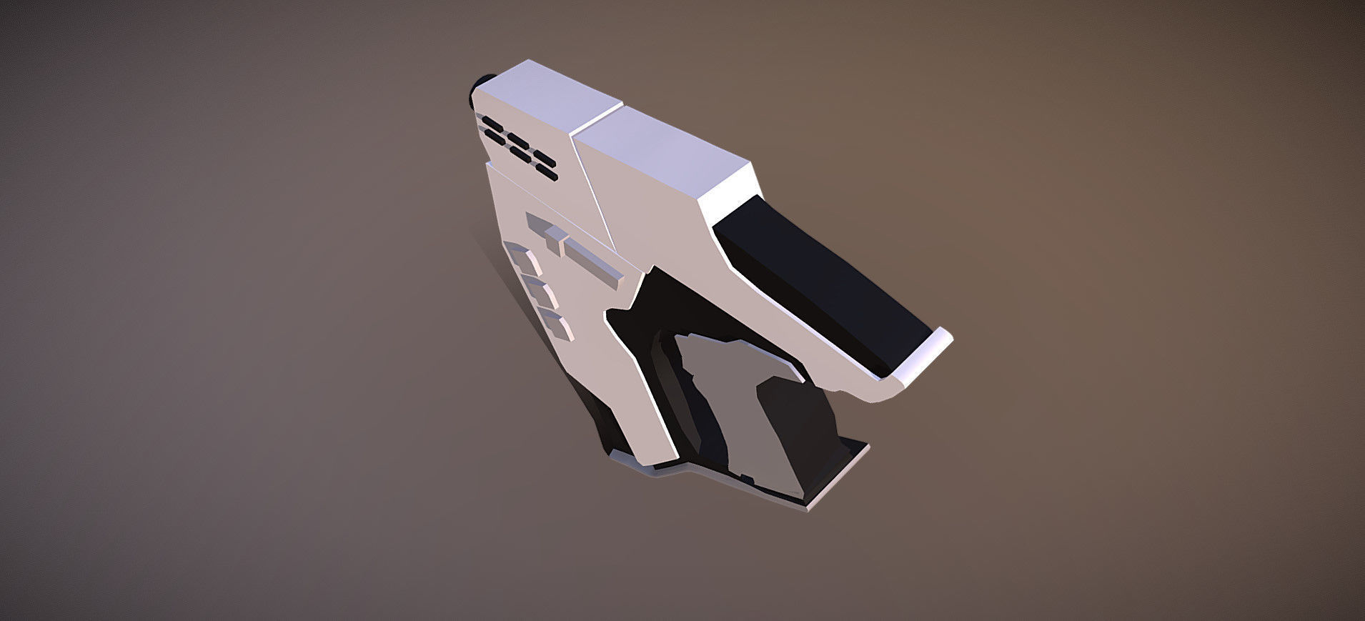 Overwatch Tracer Gun 3D model_32