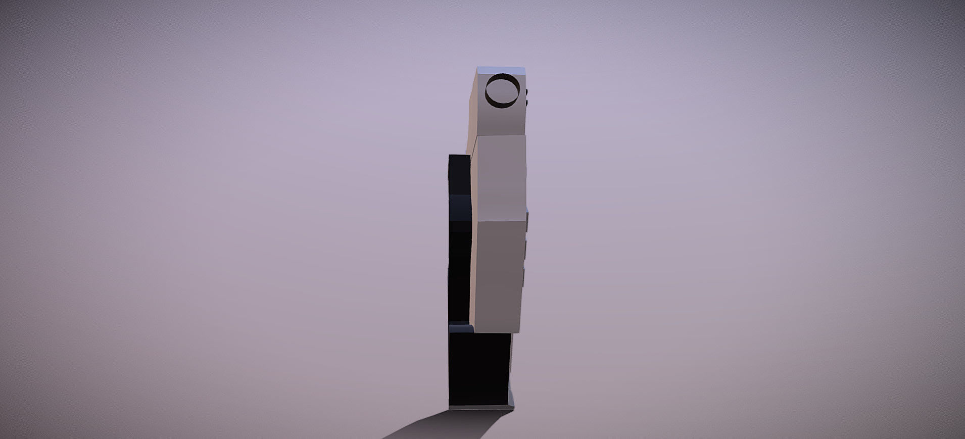 Overwatch Tracer Gun 3D model_26