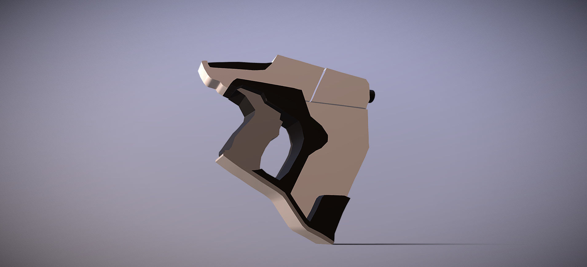 Overwatch Tracer Gun 3D model_20