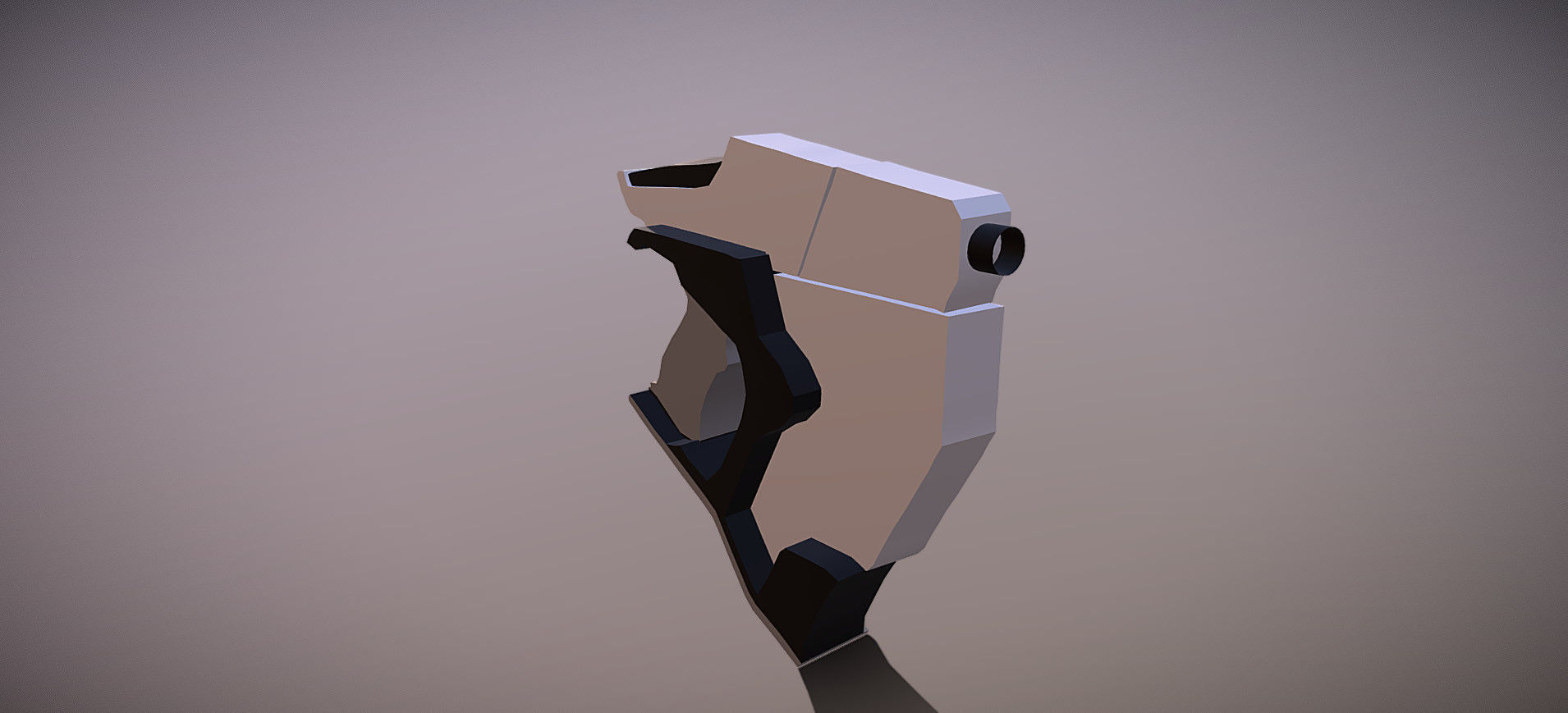 Overwatch Tracer Gun 3D model_7