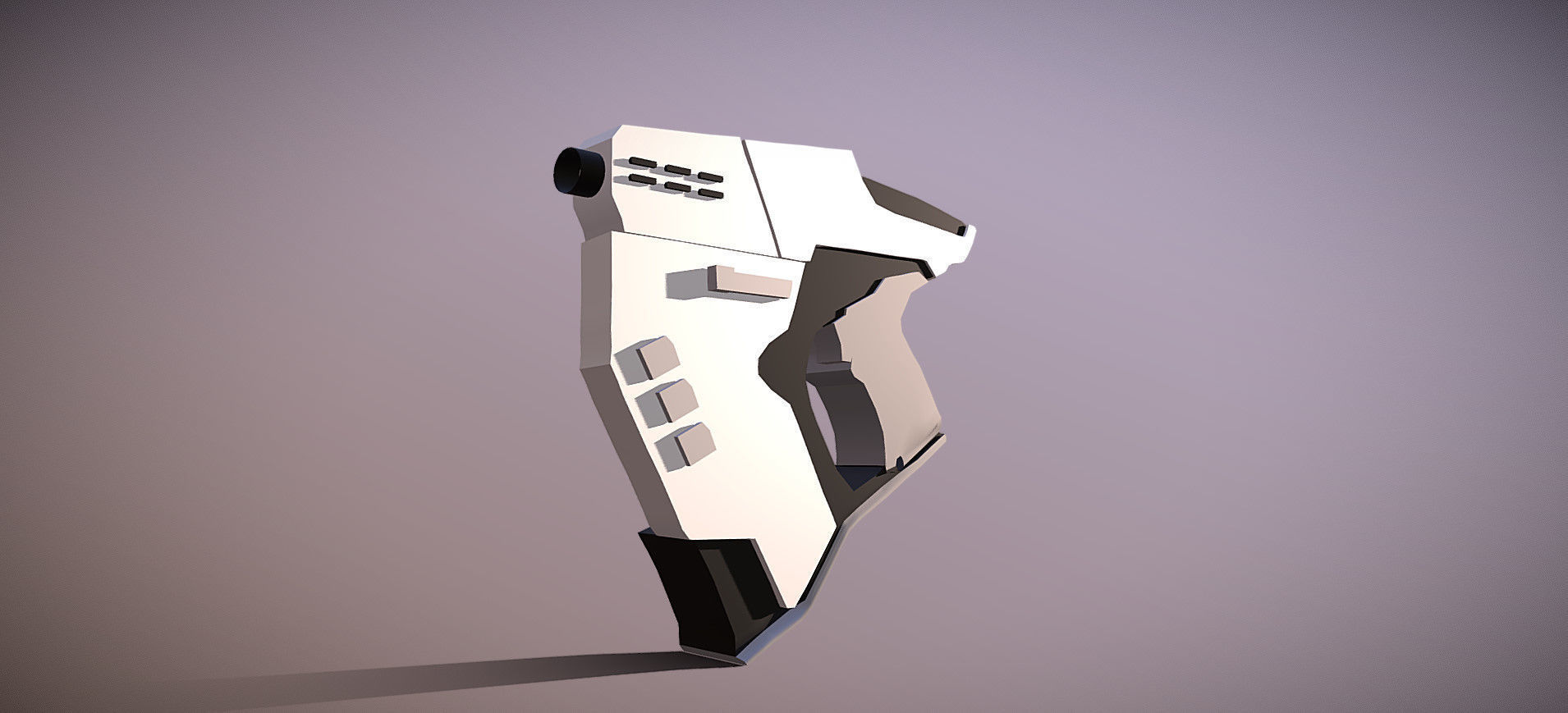 Overwatch Tracer Gun 3D model_28