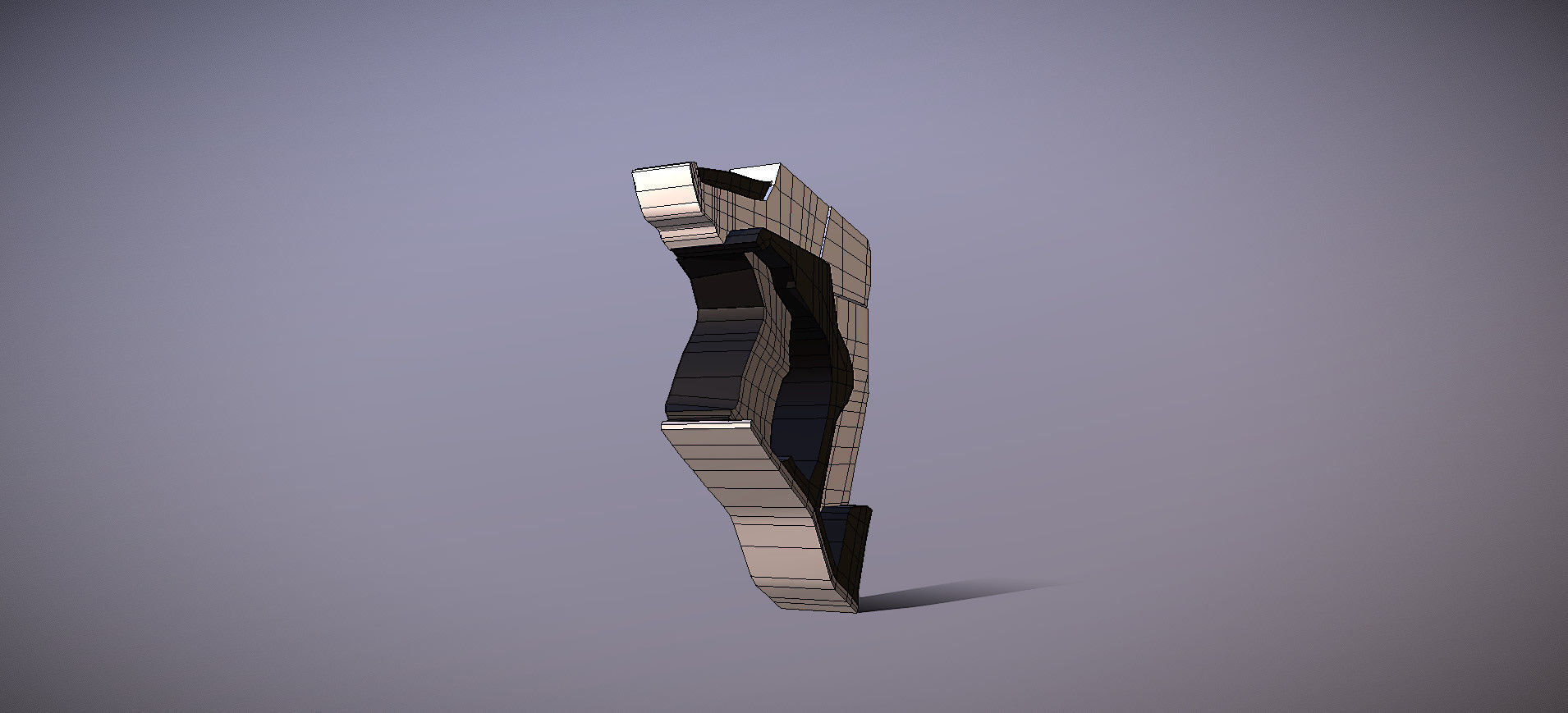 Overwatch Tracer Gun 3D model_86