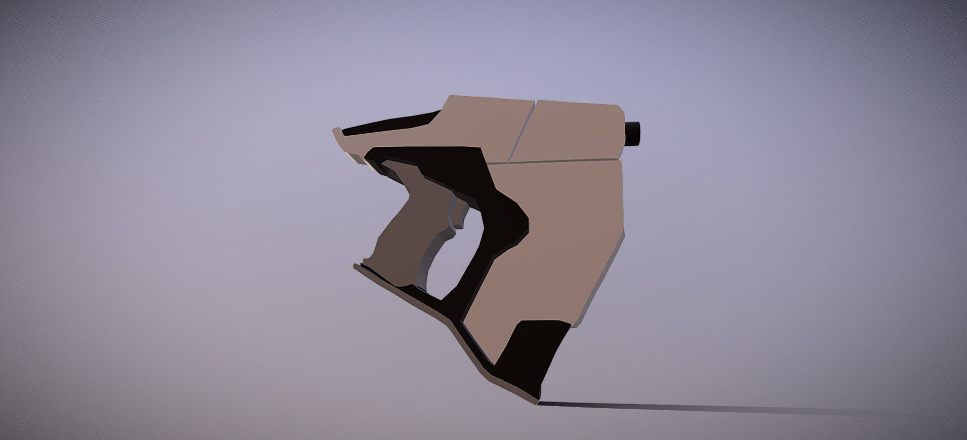 Overwatch Tracer Gun 3D model_21