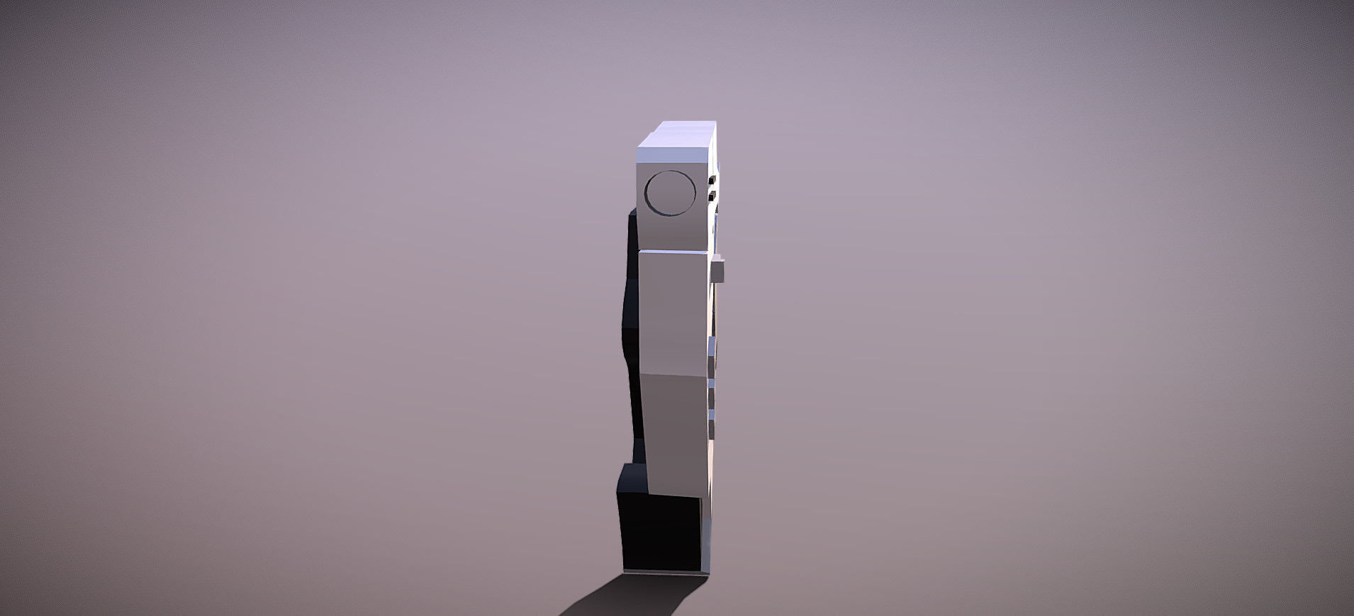 Overwatch Tracer Gun 3D model_8