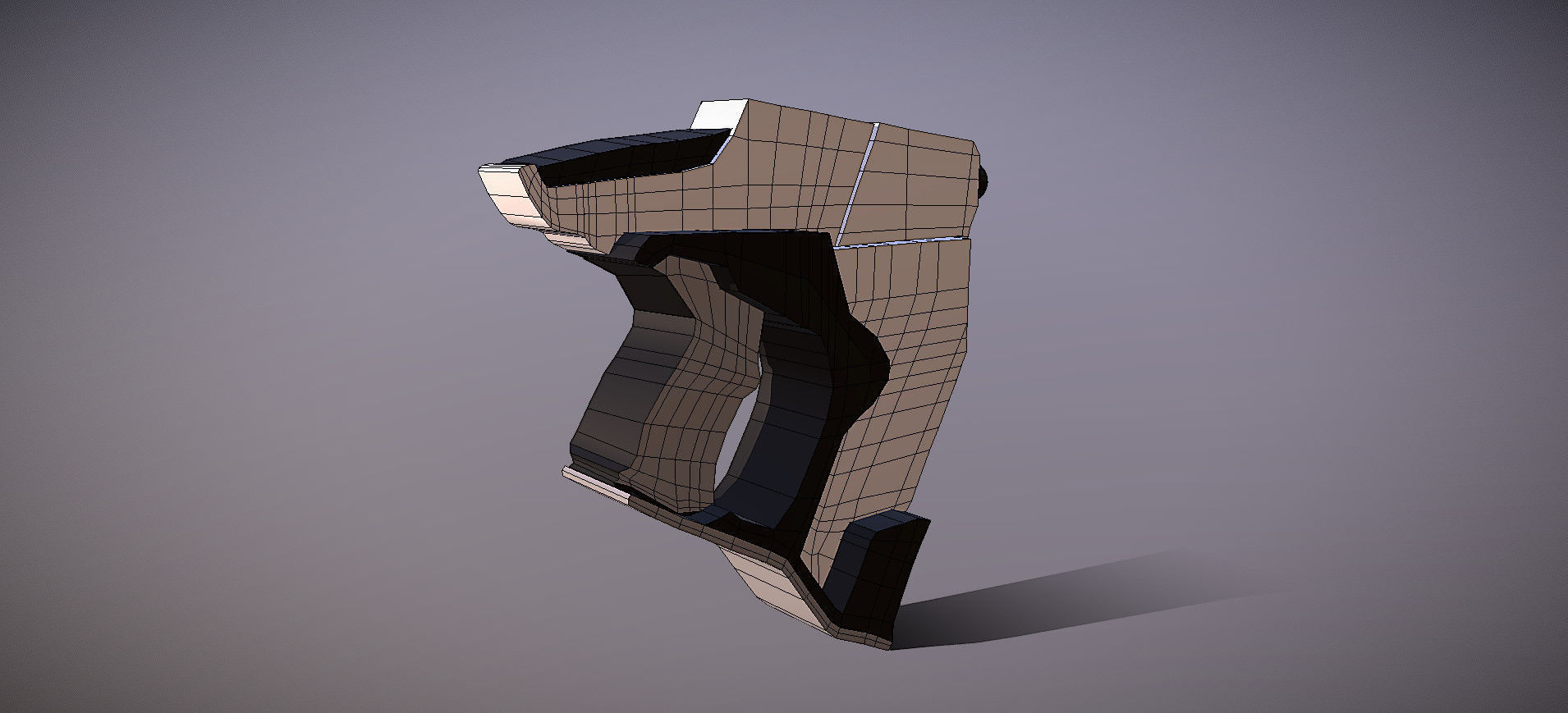 Overwatch Tracer Gun 3D model_72