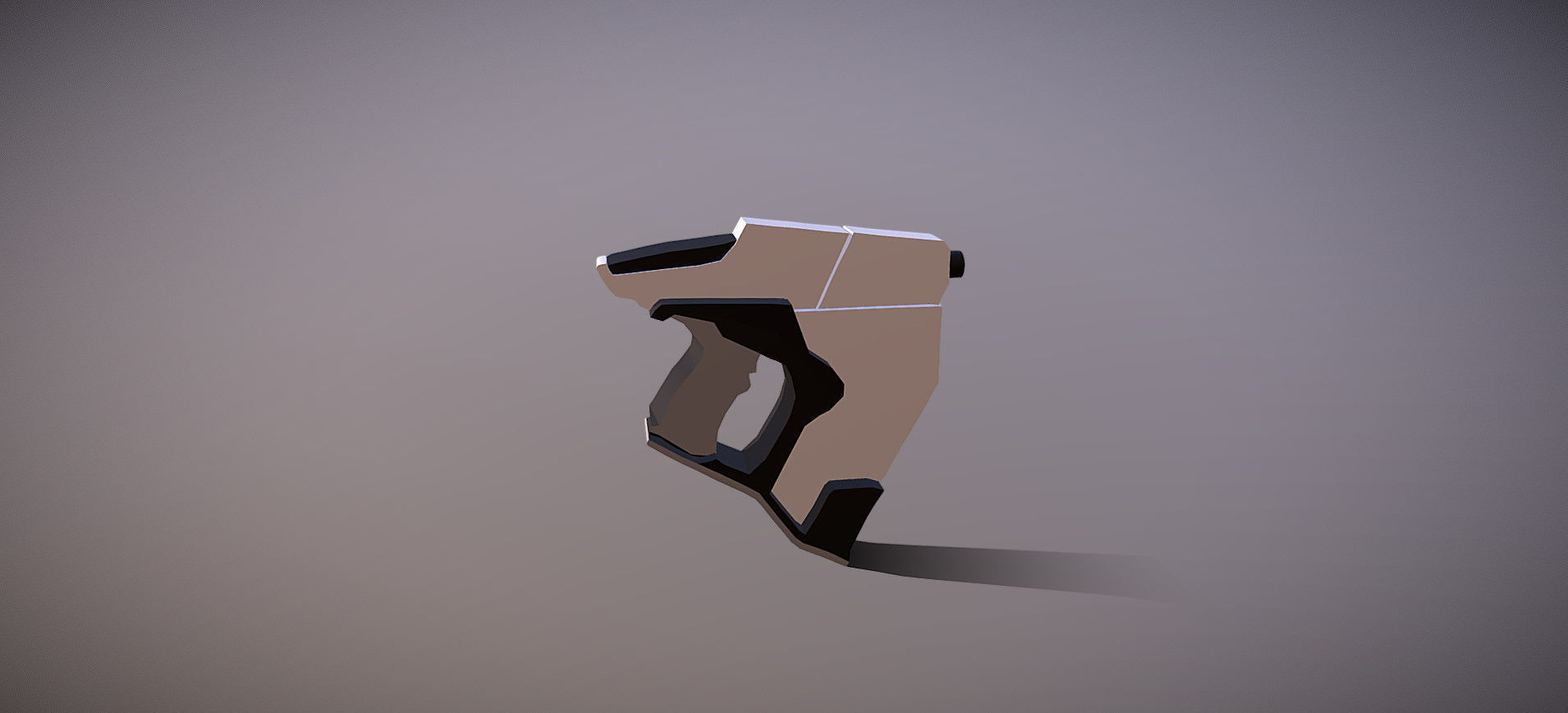 Overwatch Tracer Gun 3D model_54