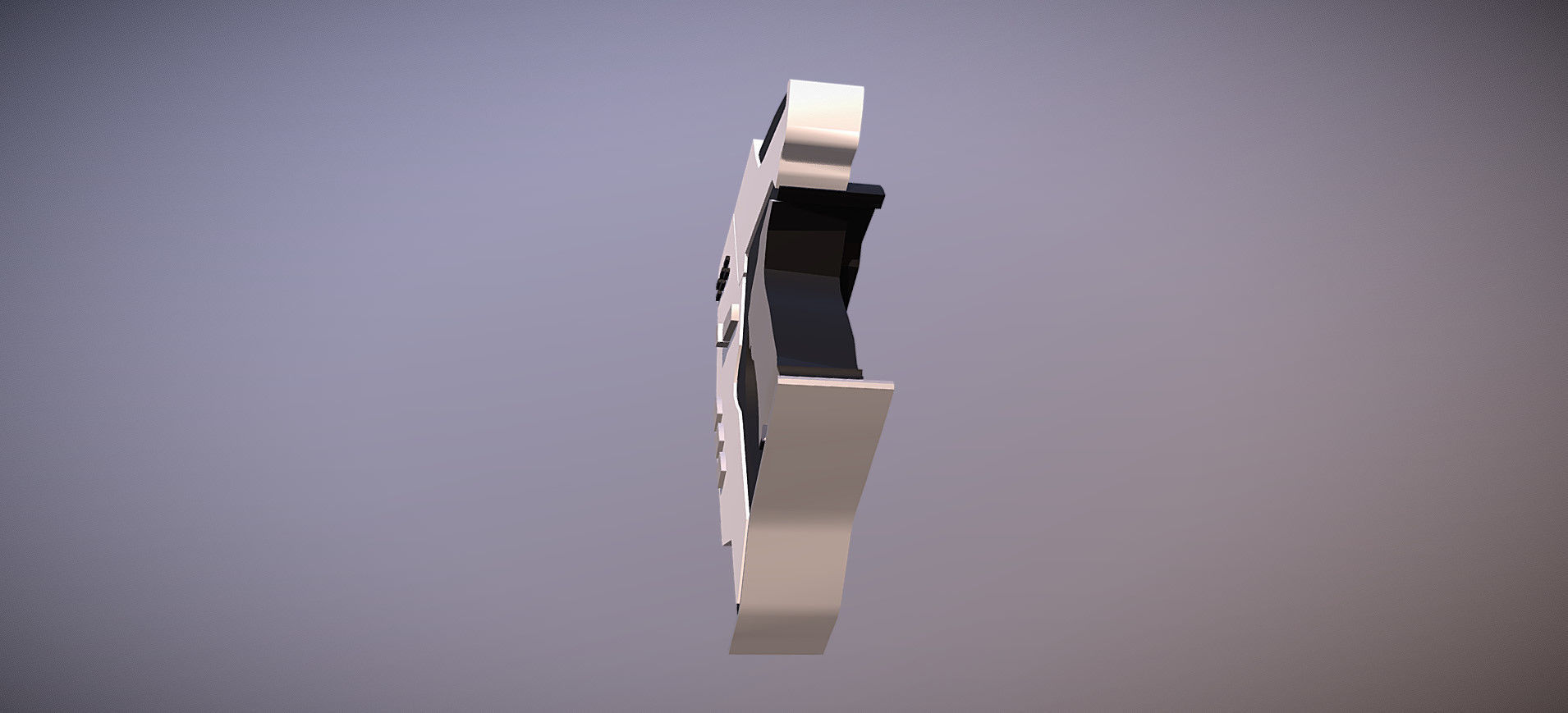 Overwatch Tracer Gun 3D model_16