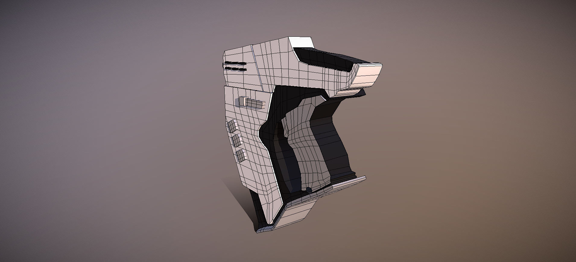 Overwatch Tracer Gun 3D model_68